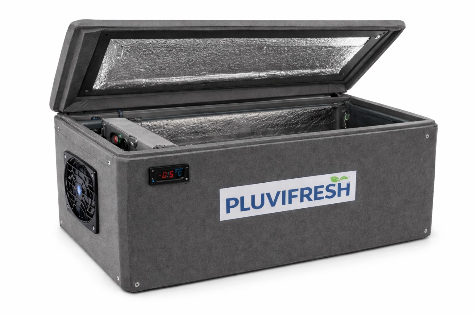 Contenedor Pluvifresh Gris